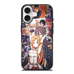 SWORD ART ONLINE KIRITO AND ASUNA iPhone 17 Case Cover SWORD ART ONLINE KIRITO AND ASUNA iPhone 17 Case Cover