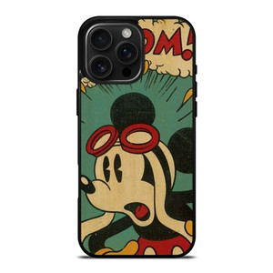 RETRO MICKEY MOUSE DISNEY BOOM iPhone 16 Pro Max Case Cover RETRO MICKEY MOUSE DISNEY BOOM iPhone 16 Pro Max Case Cover