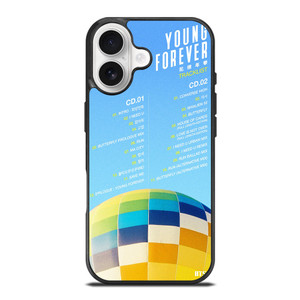 TRACKLIST BANGTAN BOYS YOUNG FOREVER iPhone 17 Case Cover TRACKLIST BANGTAN BOYS YOUNG FOREVER iPhone 17 Case Cover