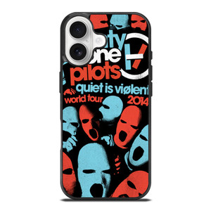 TWENTY ONE PILOTS WORLD TOUR iPhone 17 Case Cover TWENTY ONE PILOTS WORLD TOUR iPhone 17 Case Cover