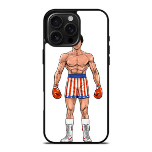 ROCKY BALBOA CARTOON iPhone 16 Pro Max Case Cover ROCKY BALBOA CARTOON iPhone 16 Pro Max Case Cover