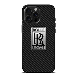 ROLLS ROYCE CAR LOGO CARBON iPhone 16 Pro Max Case Cover ROLLS ROYCE CAR LOGO CARBON iPhone 16 Pro Max Case Cover