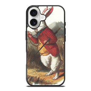 WHITE RABBIT ALICE IN WONDERLAND Disney iPhone 17 Case Cover