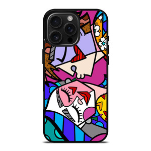 ROMERO BRITTO LOVE KISS iPhone 16 Pro Max Case Cover ROMERO BRITTO LOVE KISS iPhone 16 Pro Max Case Cover