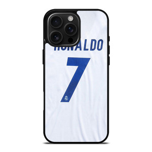 RONALDO CR7 JERSEY REAL MADRID iPhone 16 Pro Max Case Cover RONALDO CR7 JERSEY REAL MADRID iPhone 16 Pro Max Case Cover