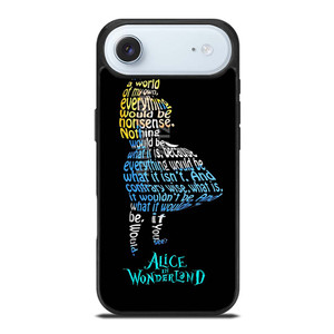 ALICE IN WONDERLAND QUOTE iPhone Air Case Cover