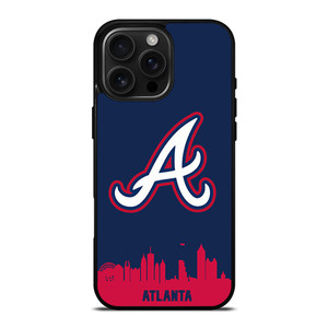 ATLANTA BRAVES BASEBALL LOGO iPhone 16 Pro Max Case Cover