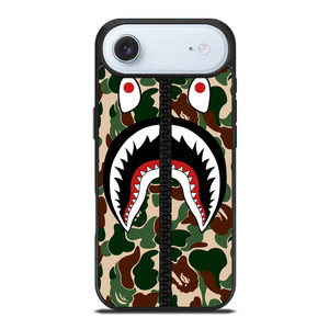 BAPE SHARK CAMO ZIP iPhone Air Case Cover