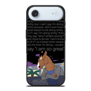 BOJACK HOSEMAN QUOTES iPhone Air Case Cover