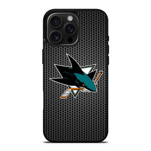 SAN JOSE SHARKS METAL iPhone 16 Pro Max Case Cover SAN JOSE SHARKS METAL iPhone 16 Pro Max Case Cover