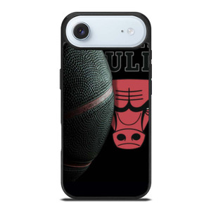 CHICAGO BULLS BLACK BASKETBALL iPhone Air Case Cover