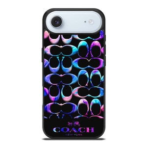 COACH NEW YORK COLORFULL MARBLE PATTERN iPhone Air Case Cover