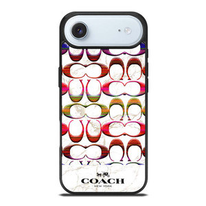 COACH NEW YORK COLORFULL PATTERN MARBLE iPhone Air Case Cover