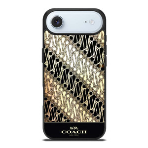 COACH NEW YORK LOGO BATIK PARANG PATTERN iPhone Air Case Cover