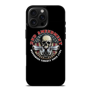 SECOND AMENDEMENT USA LIBERTY iPhone 16 Pro Max Case Cover SECOND AMENDEMENT USA LIBERTY iPhone 16 Pro Max Case Cover