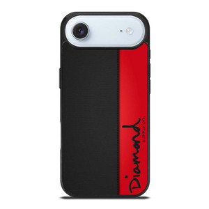 DIAMOND SUPPLY CO RED LEATHER iPhone Air Case Cover