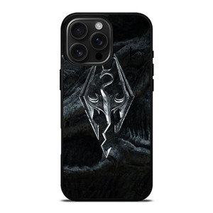 SKYRIM LOGO ELDER SCROLLS iPhone 16 Pro Max Case Cover SKYRIM LOGO ELDER SCROLLS iPhone 16 Pro Max Case Cover
