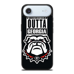 GEORGIA BULLDOGS UGA STRAIGHT OUTTA iPhone Air Case Cover