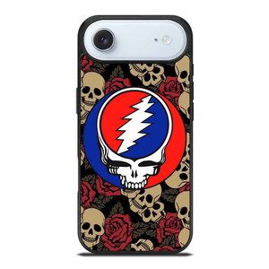 GREATEFUL DEAD BAND ICON SKULL AND ROSE iPhone Air Case Cover