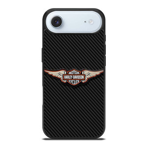 HARLEY DAVIDSON LOGO MOTORCYCLES COMPANY CARBON iPhone Air Case Cover