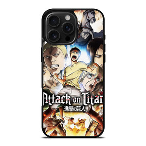 ATTACK ON TITAN CHARACTER iPhone 16 Pro Max Case Cover ATTACK ON TITAN CHARACTER iPhone 16 Pro Max Case Cover