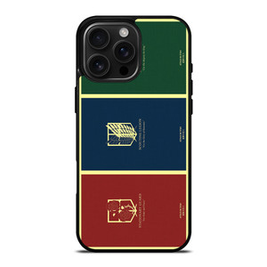 ATTACK ON TITAN iPhone 16 Pro Max Case Cover ATTACK ON TITAN iPhone 16 Pro Max Case Cover