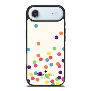 KATE SPADE NEW YORK LOGO COLORFUL POLKADOTS ICON iPhone Air Case Cover