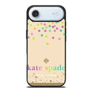 KATE SPADE NEW YORK LOGO COLORFUL POLKADOTS iPhone Air Case Cover