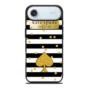 KATE SPADE NEW YORK LOGO GOLDEN POLKADOTS ICON iPhone Air Case Cover