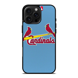 ST LOUIS CARDINALS LOGO BASEBALL TEAM MASCOTS iPhone 16 Pro Max Case Cover ST LOUIS CARDINALS LOGO BASEBALL TEAM MASCOTS iPhone 16 Pro Max Case Cover
