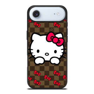 LOUIS VUITTON LV HELLO KITTY PATTERN iPhone Air Case Cover