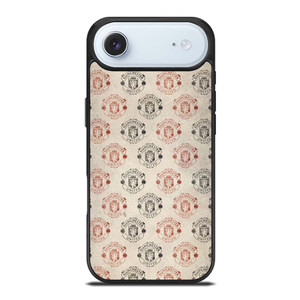 MANCHESTER UNITED FC FOOTBALL LOGO COLLAGE iPhone Air Case Cover MANCHESTER UNITED FC FOOTBALL LOGO COLLAGE iPhone Air Case Cover
