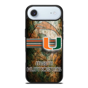 MIAMI HURRICANES LOGO NFL iPhone Air Case Cover