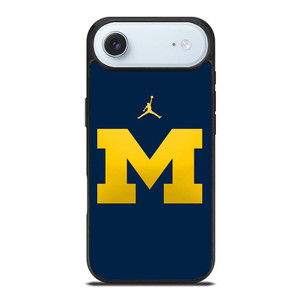 MICHIGAN WOLVERINES AIR JORDAN LOGO FOOTBALL iPhone Air Case Cover