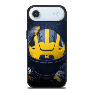 MICHIGAN WOLVERINES LOGO FOOTBALL HELMET iPhone Air Case Cover