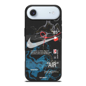 NIKE AIR JORDAN OFF WHITE BLACK MARBLE iPhone Air Case Cover NIKE AIR JORDAN OFF WHITE BLACK MARBLE iPhone Air Case Cover