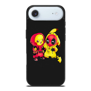 PIKACHU POKEMON AND DEADPOOL iPhone Air Case Cover PIKACHU POKEMON AND DEADPOOL iPhone Air Case Cover