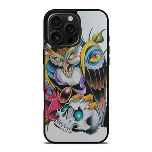 SUGAR SCHOOL OWL TATTOO iPhone 16 Pro Max Case Cover SUGAR SCHOOL OWL TATTOO iPhone 16 Pro Max Case Cover