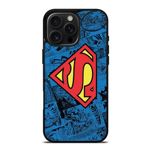 SUPERMAN DC COMIC LOGO iPhone 16 Pro Max Case Cover SUPERMAN DC COMIC LOGO iPhone 16 Pro Max Case Cover
