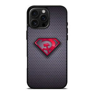 SUPERMAN RED SON LOGO CARBON iPhone 16 Pro Max Case Cover SUPERMAN RED SON LOGO CARBON iPhone 16 Pro Max Case Cover