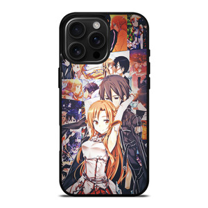SWORD ART ONLINE KIRITO AND ASUNA iPhone 16 Pro Max Case Cover SWORD ART ONLINE KIRITO AND ASUNA iPhone 16 Pro Max Case Cover