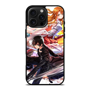 SWORD ART ONLINE SAO KIRITO AND ASUNA iPhone 16 Pro Max Case Cover SWORD ART ONLINE SAO KIRITO AND ASUNA iPhone 16 Pro Max Case Cover