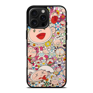 TAKASHI MURAKAMI iPhone 16 Pro Max Case Cover TAKASHI MURAKAMI iPhone 16 Pro Max Case Cover