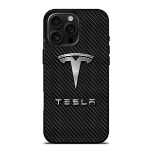 TESLA MOTORS CARBON iPhone 16 Pro Max Case Cover TESLA MOTORS CARBON iPhone 16 Pro Max Case Cover
