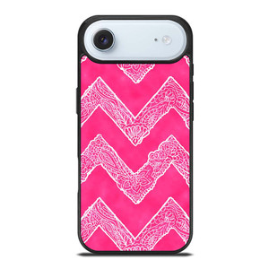 WHITE FLORAL PAISLEY CHEVRON PATTERN iPhone Air Case Cover