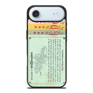 WORLD DISNEY TICKET BOOK iPhone Air Case Cover WORLD DISNEY TICKET BOOK iPhone Air Case Cover