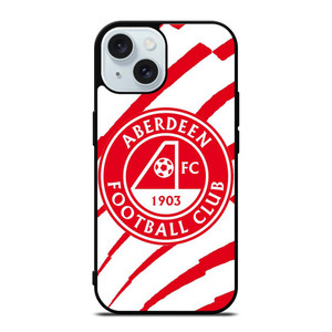 ABERDEEN FC SCOTLAND FOOTBALL CLUB LOGO iPhone 15 Case Cover