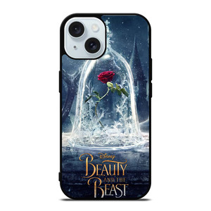 BEAUTY AND THE BEAST ROSE IN GLASS iPhone 15 Case Cover