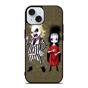 BEETLEJUICE TIM BURTON CARTOON iPhone 15 Case Cover