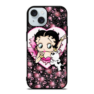 BETTY BOOP CARTOON LOVE 2 iPhone 15 Case Cover